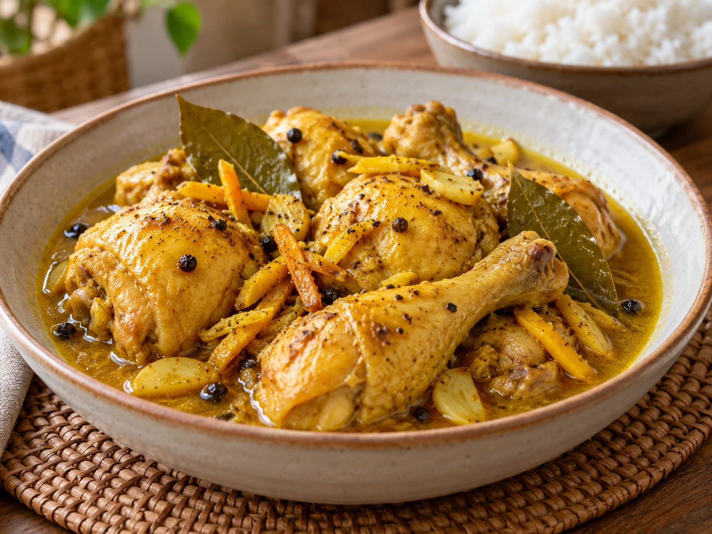 Adobong Manok sa Dilaw