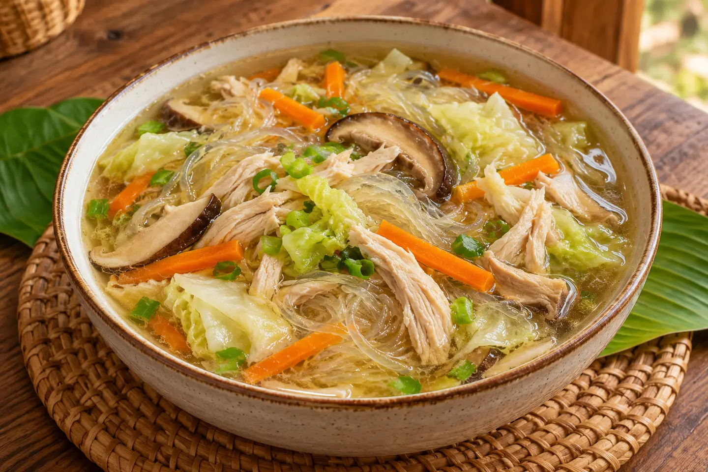 Chicken Sotanghon Soup